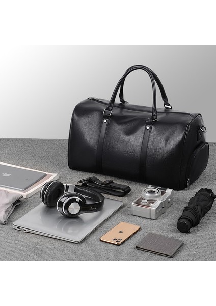 Büyük Kapasiteli Seyahat Saklama Çantası Islak ve Kuru Ayrı Çanta Crossbody Çantası (Yurt Dışından) indirimleri