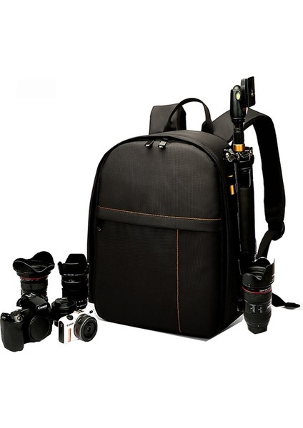 Büyük Kapasiteli Dslr Fotoğraf Makinesi Su Geçirmez Sırt Çantası (Yurt Dışından)