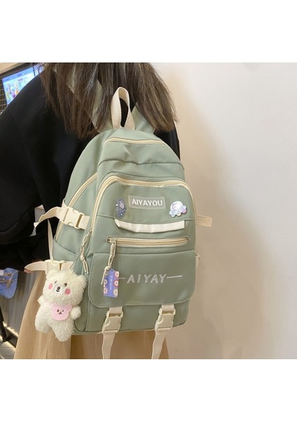 Büyük Kapasiteli Öğrenci Okul Çantası Çok Bölmeli Sırt Çantası Askılı (Yurt Dışından) modelleri