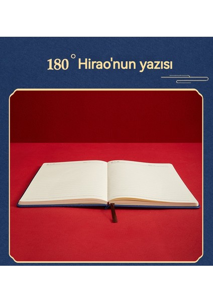 Business A5 Defter Lüks Çin Tarzı Yasak Şehir Not Defteri (Yurt Dışından)