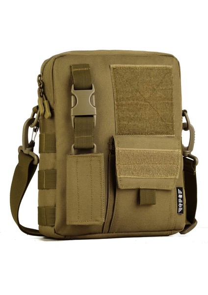 Açık Taktik Crossbody Çanta Banliyö Omuz Çantası Anahtar Pozisyon Messenger Çanta (Yurt Dışından)