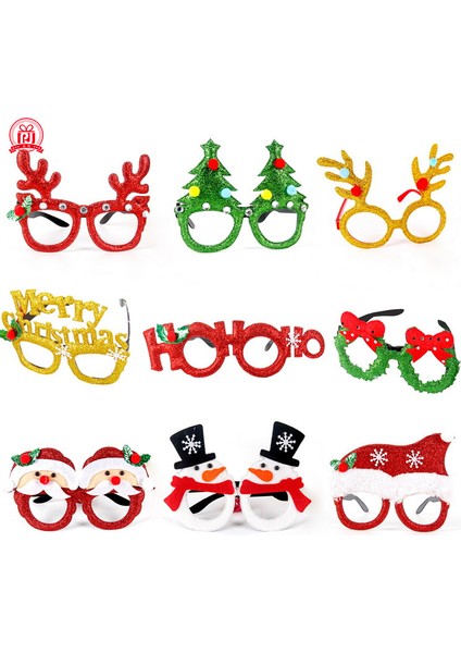 Christmas Decorative Gles For Adults And Children Christmas Gifts, Holiday Supplies, Party Creative Eyegl Frames (Yurt Dışından) indirimleri