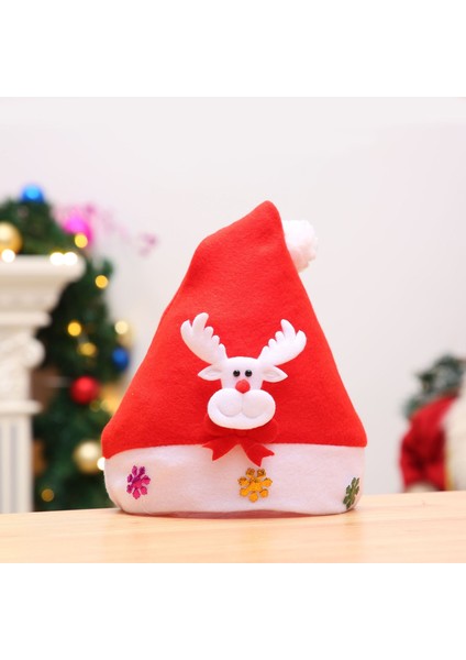 Noel Şapkası, Parti Karnaval Şapkası, Çocukların Noel Şapkası, Mücevher Şapkası, Dekorativ Şapkası (Yurt Dışından) fırsatları