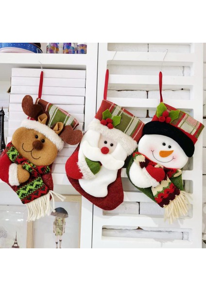 Noel Çorapları Noel Babası Pendant (Yurt Dışından) fırsatları