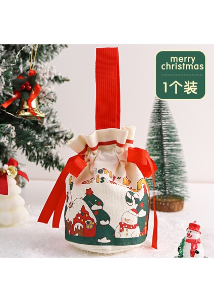Noel Hediye Çantası, Barış Meyve Paketleme Çantası (Yurt Dışından)