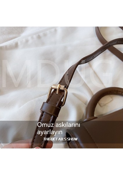 Kadınların Mizacı Basit ve Düz Renkli Eyer Çantasıdır (Yurt Dışından) modelleri