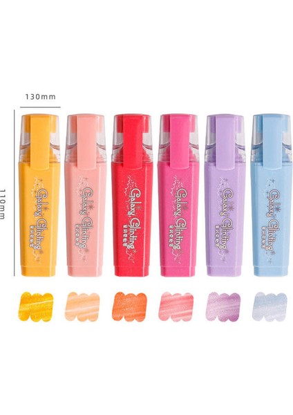 Chosch Highlighter Gala x y Glinting Fosforlu 6'lı Fosforlu Kalem fiyatları