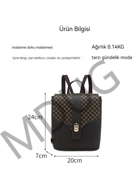 Puantiyeli Sırt Çantası Kadın Çantası (Yurt Dışından) modelleri