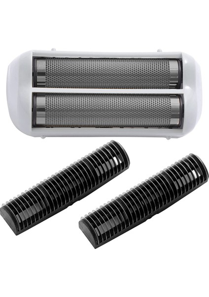 Tıraş Makinesi Yedek Folyosu ve 17150 17200 Için Yıkanabilir 3D Akıllı Yüzen Tıraş Bıçağı Gümüş (Yurt Dışından)