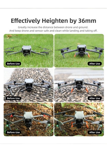 Hava 3 Yükseltici Tripod Aksesuarları Için Katlanabilir Örümcek Bir Iniş Takımı Koruma Braketi, Gri (Yurt Dışından) indirimleri