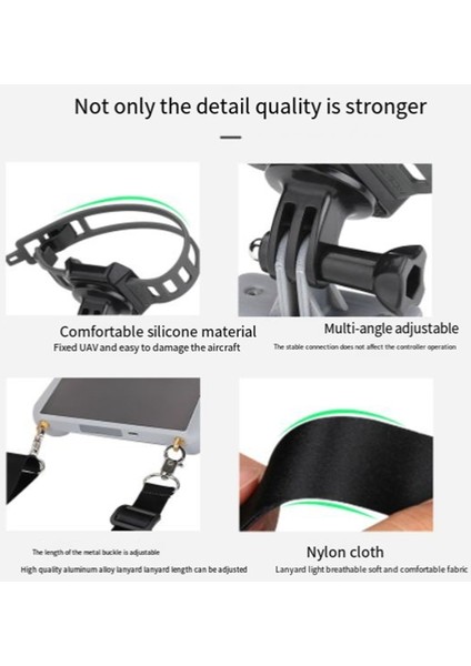 Kordon ile Mini 3 Pro Uzaktan Kumanda Için El Gimbal Sabitleyici Zemin Standı Tripod Kolu (Yurt Dışından)
