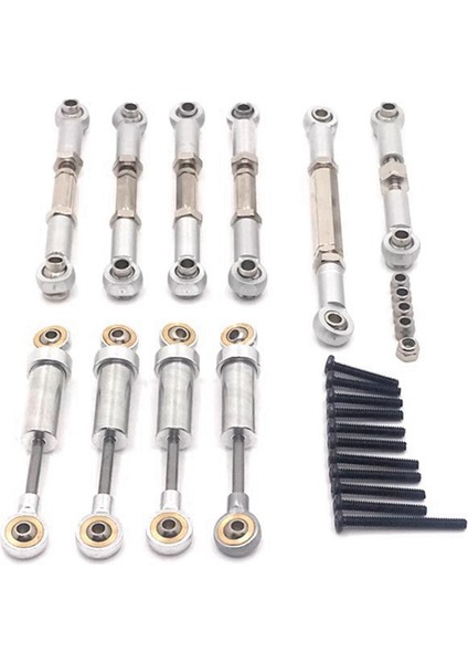 Rc Araba Yedek Parçaları Ayarlanabilir Metal Direksiyon Bağlantı Rot Takımı Fms 1/24 Xiaoqi FCX24 Rc Araba Aksesuarları (Yurt Dışından)