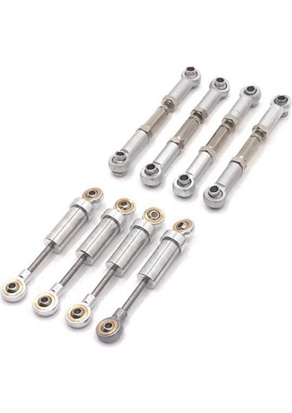Rc Araba Yedek Parçaları Ayarlanabilir Metal Direksiyon Bağlantı Rot Takımı Fms 1/24 Xiaoqi FCX24 Rc Araba Aksesuarları (Yurt Dışından) indirimleri