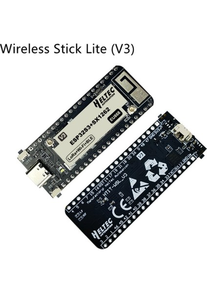 Lora Geliştirme Kurulu Için ESP32 Lora Kablosuz Çubuk Lite V3 863/868-915/928 Hz SX1276 ESP32-PICO-D4 ESP32 (Yurt Dışından)