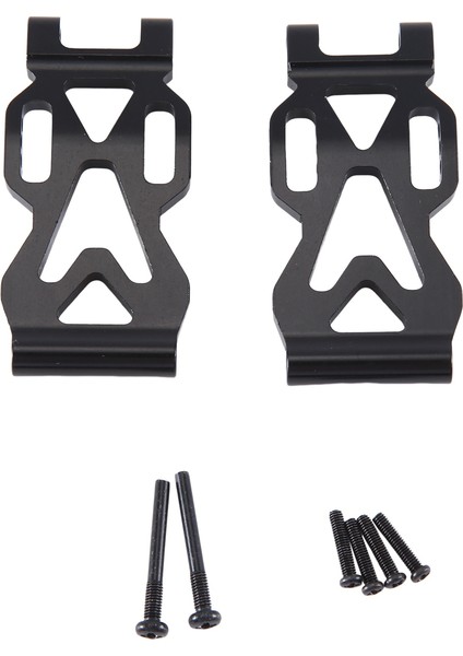 Scy1/16 Uzaktan Kumandalı Araba Parçaları ve Aksesuarları Için Uygun 6061 Alüminyum Yükseltme Arka Alt Süspansiyon Kolu Siyah (Yurt Dışından)