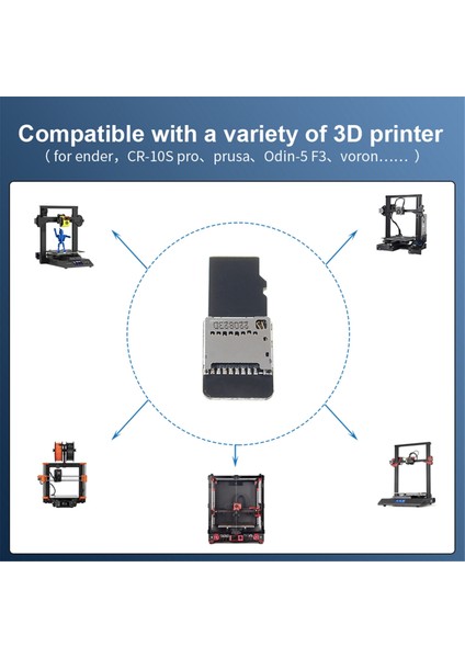 Toaiot Sd Tf Hafıza Kartı Kiti Erkek Kadın Uzatma Adaptörü Genişletici Test Araçları Mobil Bilgisayar Için Pcba Konektörü 3D Yazıcı (Yurt Dışından) fiyatları