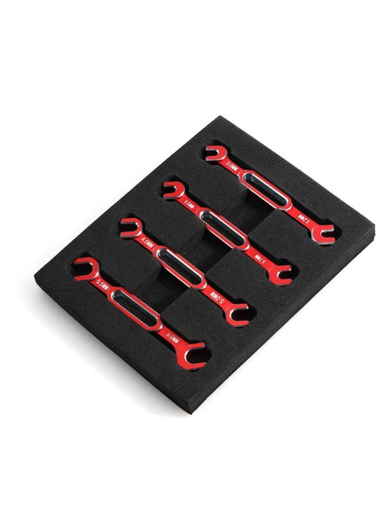 Anahtar Ayarı Itme Çubuğu Anahtarı Gerdirme Somunu Topu Uçlu Bağlantı Sökücü Aracı Rc Araba Için 3/3.2/3.5/3.7/4/5/5.5/6mm-Kırmızı (Yurt Dışından)