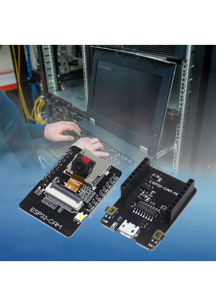 ESP32-CAM Geliştirme KARTI+OV2640 Kamera Modül Seti 520KB+4M Psram 32MBIT Wıfı+Bluetooth Ultra Düşük Güçler Iot Modülü 5V (Yurt Dışından)