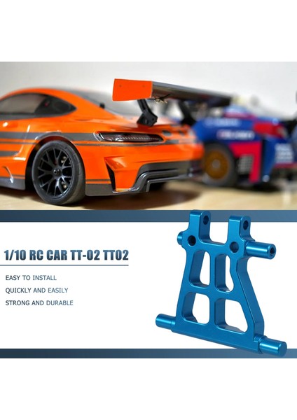 Alüminyum Alaşımlı Ön Arka Üst Alt Süspansiyon Kolları TT02 Tt-02 1/10 Rc Araba Yükseltme Parçaları Aksesuarları, 1 (Yurt Dışından) fırsatları