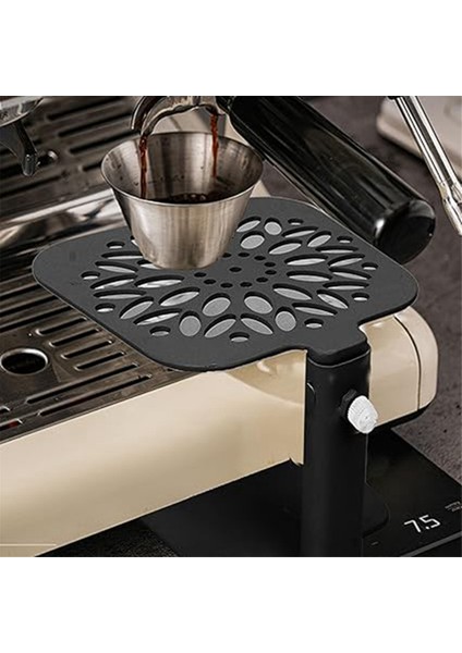 Kahve Makinesi Elektronik Terazi Braketi, Ekstraksiyon ve Tartım Ayarlı Braket, Kahve Tartım Sehpası (Siyah 1) (Yurt Dışından) indirimleri