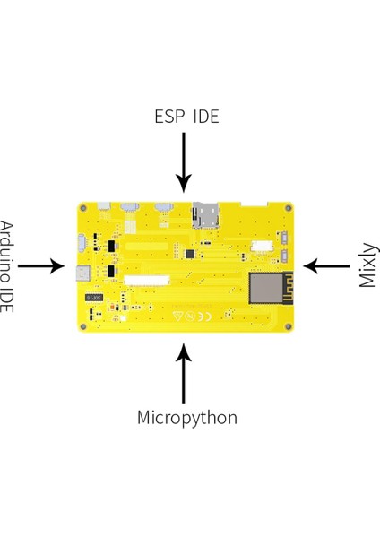 ESP32 Geliştirme Kurulu Lvgl 4.3 Inç LCD Akıllı Ekran Wifi Bluetooth Modülü Dokunmatik Olmadan Psram 16 M (Yurt Dışından)