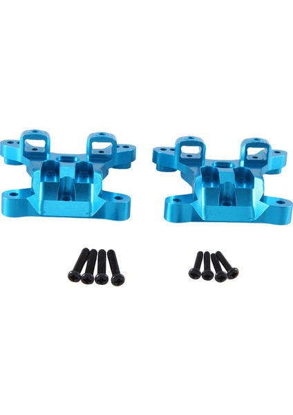 Scy1/16 Uzaktan Kumandalı Araba Parçaları ve Aksesuarları Için Uygundur 6061 Alüminyum Yükseltme Ön ve Arka Braket Mavi (Yurt Dışından)