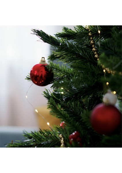500 Adet Noel Süs Kapaklar Yedek Plastik Süs Askıları Kapaklar Noel Ağacı Dekorasyon Için Küre Tutucu (Yurt Dışından)