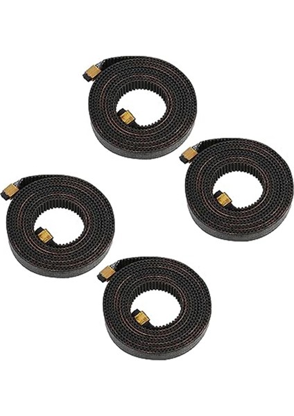 x Ekseni ve Y Ekseni Zamanlama Kayışı Kiti Için Uygundur 3D Yazıcı x Y Ekseni 2GT6MM Genişliğinde Kauçuk Zamanlama Kayışı Kiti (Yurt Dışından)