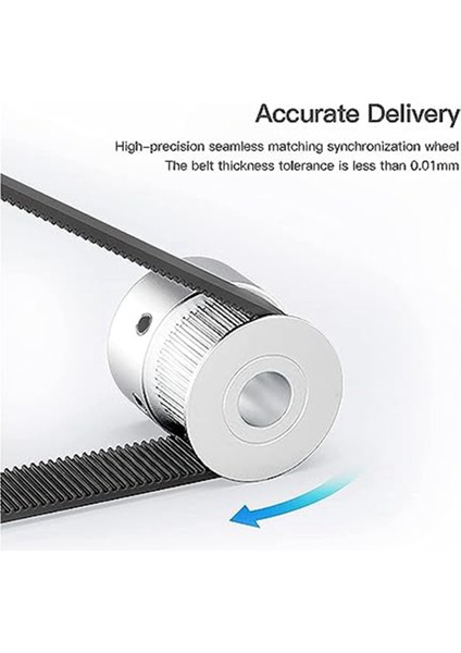 x Ekseni ve Y Ekseni Zamanlama Kayışı Kiti Için Uygundur 3D Yazıcı x Y Ekseni 2GT6MM Genişliğinde Kauçuk Zamanlama Kayışı Kiti (Yurt Dışından) indirimleri