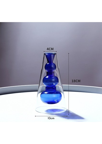 Cam Vazo Kişilik Işık Lüks Çiçekler Topraksız Çiçek Iskandinav Ev Mobilya El Sanatları (Pembe) (Yurt Dışından) indirimleri