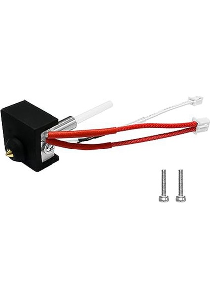 Neptune 3D Yazıcı Aksesuarları Için Uygun Neptune 3 Plus/pro Baskı Kafası Memesi 0.4mm Kiti Sıcak Sonu Isıtma Blok Kiti (Yurt Dışından)