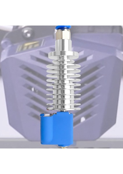 3D Yazıcı Ekstruder Kiti, Silikon Çorap ve 0,4mm Meme ile Uyumlu 3D Yazıcı Hotend Baskı Kafası (Yurt Dışından)