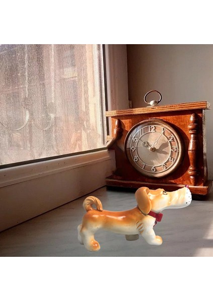 Köpek Heykeli Figürler Modeli Simülasyon Köpek Reçine Figürleri Çocuklar Için Ev Dekor Aksesuarları Çocuk Hediye (Yurt Dışından)