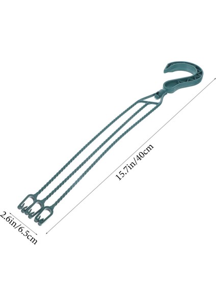 Ekiciler Için 5 Adet Plastik Asılı Zincirler, 360° Dönebilen Asılı Sepet Kancaları Ekici Tutucu Çiçek Saksı (Yeşil) (Yurt Dışından) fiyatları