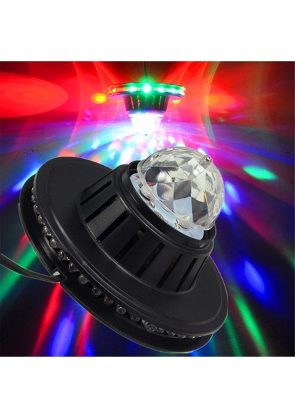 Sahne Lambası Rgb LED Ampul Topu Renkli Dönen Ampul Küçük Top Ses Kontrolü Işık Ktv Flaş Ampul Ab Tak (Yurt Dışından) fiyatları
