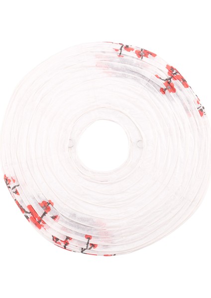12 Inç Japon/çin Kağıt Fenerler (5'li Set, Kırmızı Sakura) (Yurt Dışından) fırsatları