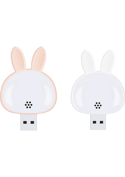 2 Adet USB Okuma Lambası, Mini Tavşan Gece Lambası, Akıllı Ses 3 Renk Masa Lambası Yatak Odası Çocuk Odası Için Pembe + Beyaz (Yurt Dışından) fiyatları