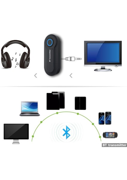 Bluetooth 5.0 Adaptörü Kablosuz Ses Bluetooth Verici Alıcı Pc/tv/araba 3.5mm Aux Müzik Rx Gönderen Adaptador (Yurt Dışından)