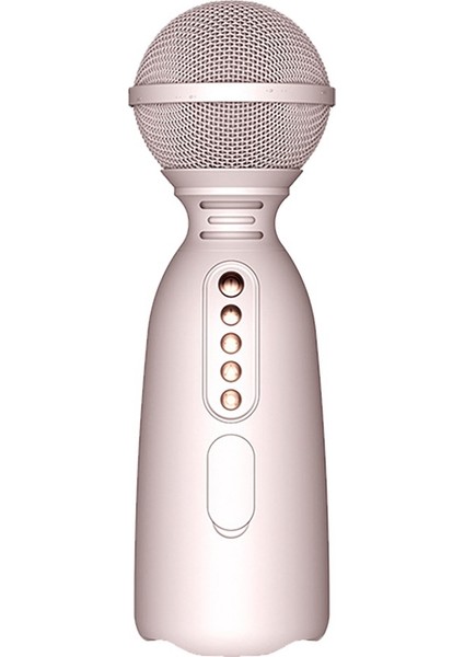 Bluetooth Çocuk El Mikrofonu Hoparlör Mikrofon Cep Telefonu Karaoke Pembe Için Entegre (Yurt Dışından)