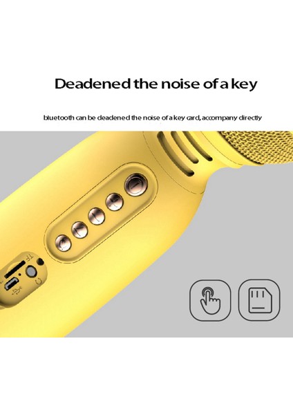 Bluetooth Çocuk El Mikrofonu Hoparlör Mikrofon Cep Telefonu Karaoke Pembe Için Entegre (Yurt Dışından)