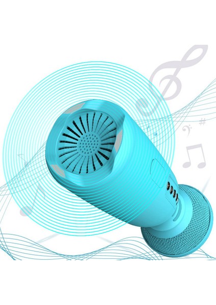 Bluetooth Çocuk El Mikrofonu Hoparlör Mikrofon Cep Telefonu Karaoke Pembe Için Entegre (Yurt Dışından)