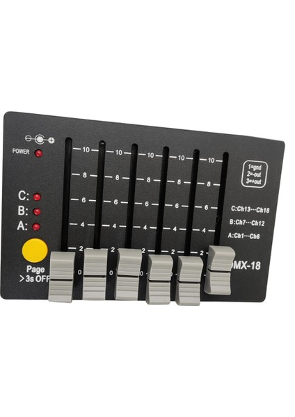 Mini Dmx Denetleyici Ekipmanları DMX512 Konsolu Dj Gösterisi Pub Kulübü Ktv Bar Parti Işıkları Abd Plug (Yurt Dışından)