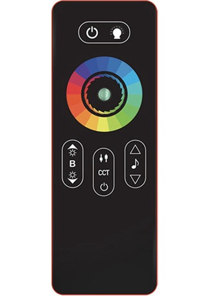 2.4g Uzaktan Kumanda Taşınabilir Ince Kablosuz Dokunmatik Uzaktan Kumanda Karartma Uzaktan Kumanda Denetleyici Olmadan, E (Yurt Dışından)