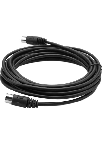 8 Pin Din Erkek - Erkek Hoparlör Ses Kablosu Adaptörü Gözetim Otomotiv Bilgisayarları Televizyon Hassas 5 M (Yurt Dışından)