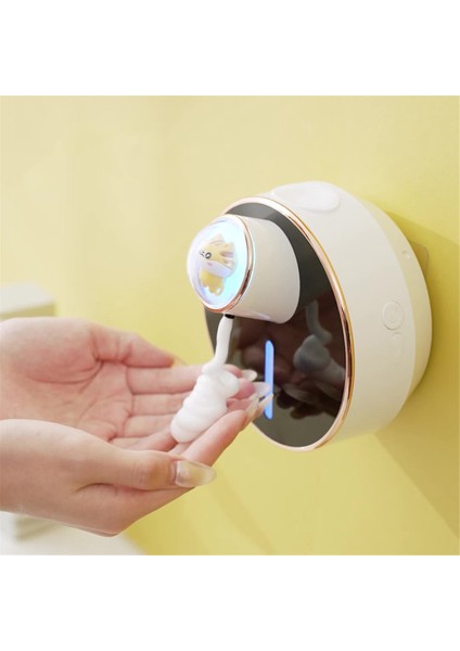 Mutfak Banyo-Siyah Için Otomatik Sabunluk Dispenseri Duvara Monte Şarj Edilebilir Sıvı Bulaşık Sabunu Dispenseri (Yurt Dışından)