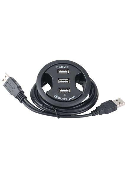 USB Hub USB 2.0 Masaüstü Grommet USB 2.0 Hub Ses Masaya Montaj Adaptörü 3 Bağlantı Noktalı Masaya Montaj Çoklu Bağlantı Noktaları (Yurt Dışından) fiyatları
