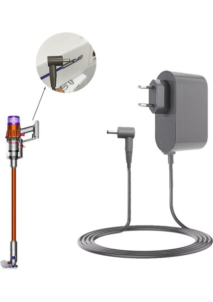 SV18 SV15 Elektrikli Süpürge Için Şarj Cihazı 21.75V / 1.1A Elektrikli Süpürge Güç Adaptörü (1.8m) Ab Tak (Yurt Dışından) modelleri