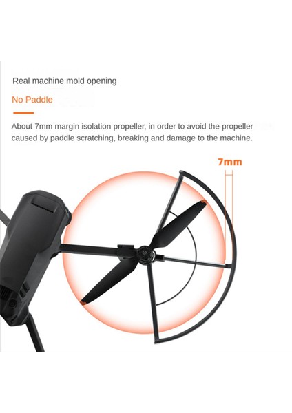 3/3 Pro Pervane Bıçak Koruyucu Halka Aksesuarları Anti-Çarpışma Bıçak Koruyucusu Tripod Olmadan (Yurt Dışından) indirimleri