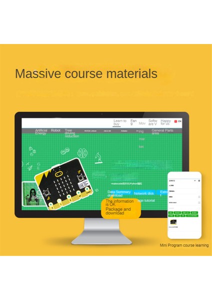 Bbc Microbit V2.0 Anakart Python Programlanabilir Öğrenme Geliştirme Kartında Grafik Programlamaya Giriş L (Yurt Dışından)