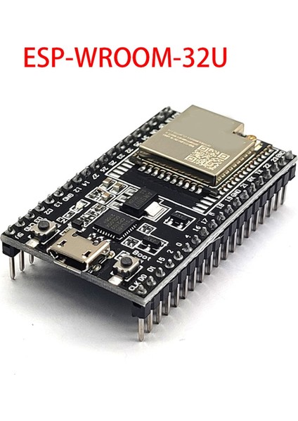 ESP32-DEVKITC Geliştirme Kartı ESP32 Taban Plakası, WROOM-32U Wrover Modülü ve Anten ile Donatılabilir (Yurt Dışından) fırsatları